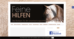 Desktop Screenshot of feinehilfen.com